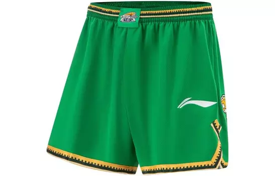 Баскетбольные шорты CBA Collection Men Wilderness Green Lining, зеленый