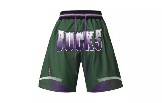 Баскетбольные шорты Mitchell & Ness x Just Don унисекс Mitchell Ness, Forest Green