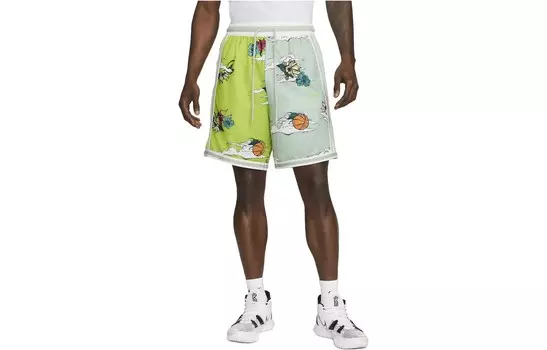 Баскетбольные шорты мужские Atomic Green Nike, зеленый