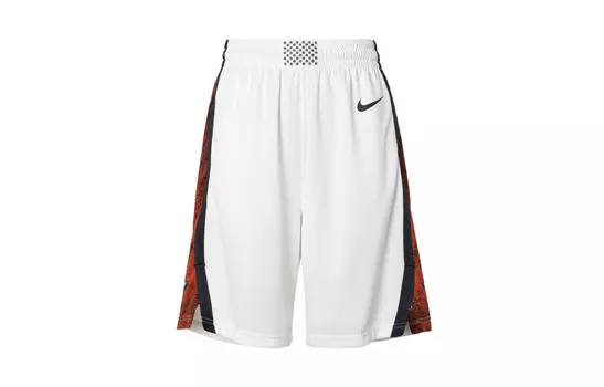 Баскетбольные шорты мужские белые Nike, белый