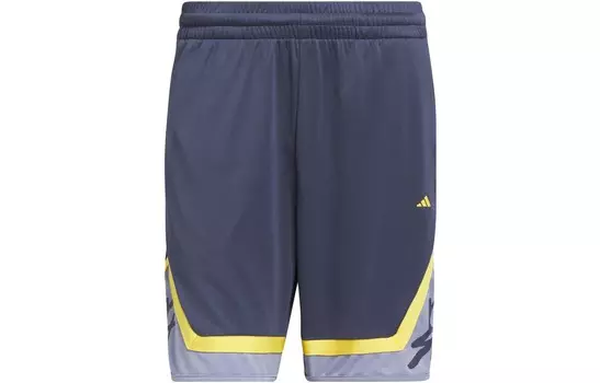 Баскетбольные шорты мужские темно-синие Adidas, темно-синий