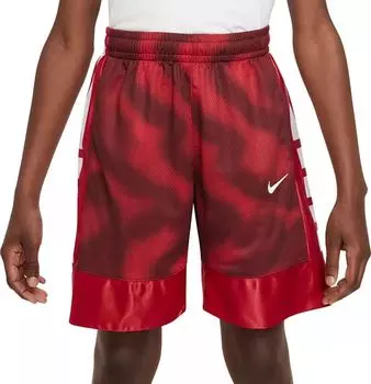 Баскетбольные шорты с принтом Nike Dri-FIT Elite для мальчиков