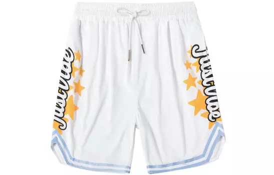 Баскетбольные шорты унисекс Just Vibe, Белый