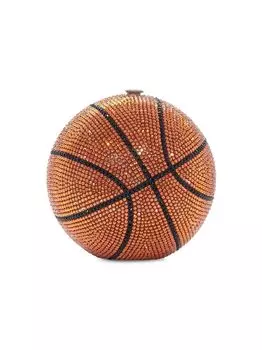 Баскетбольный хрустальный клатч Judith Leiber Couture