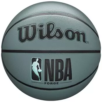 Баскетбольный мяч NBA Forge Синий Серый SZ7 Wilson, цвет Blue Grey
