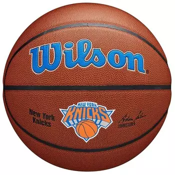 Баскетбольный мяч NBA New York Knicks Team Composite Wilson, цвет New York Knicks Otc