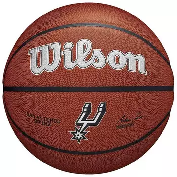 Баскетбольный мяч NBA San Antonio Spurs Team Alliance Wilson, золотой