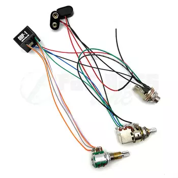 Басс гитара Aguilar OBP-1 Custom 2 Band Bass Preamp Kit for 1 Pickup - 2 Knob Configuration