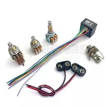 Басс гитара Aguilar OBP-2 Custom 2 Band Bass Preamp Kit for 2 Pickup - 3 Knob Configuration