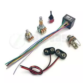 Басс гитара Aguilar OBP-2 Custom 2 Band Bass Preamp Kit for 1 Pickup - 2 Knob & 1 Switch Configuration
