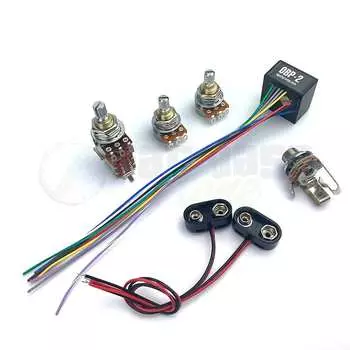 Басс гитара Aguilar OBP-2 Custom 2 Band Bass Preamp Kit for 1 Pickup - 3 Knob Configuration