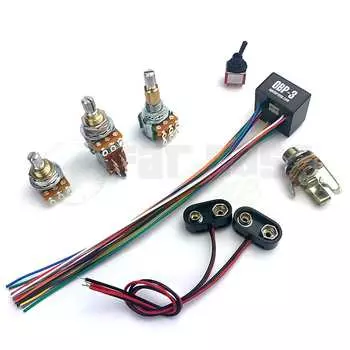 Басс гитара Aguilar OBP-3 Custom 3 Band Bass Preamp Kit for 1 Pickup - 3 Knob & 1 Switch Configuration