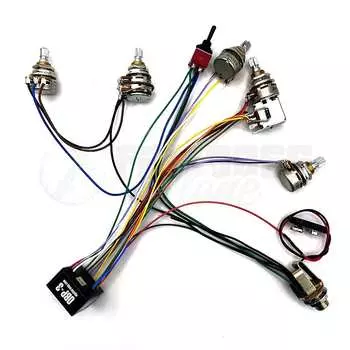 Басс гитара Aguilar OBP-3 Custom Kit for 3 Band Bass Preamp - 2 Pickup - 5 Knob & 1 Switch Config.