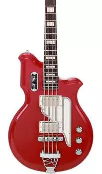 Басс гитара Airline Map Bass Red