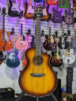Басс гитара Breedlove ECO Pursuit Exotic S Concerto CE Acoustic-Electric Guitar - Tiger's Eye Auth Dealer 286