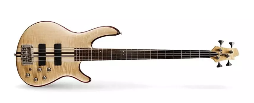 Басс гитара Cort Artisan A4-Plus-FMMH, Open Pore Natural, Neck Thru, New, Free Shipping