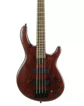 Басс гитара Cort B4ELEMENTOPBR Artisan Series B4 Element Bass Guitar. Open Pore Burgandy Red