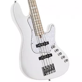 Басс гитара Cort Elrick New Jazz Standard NJS 4, 4-String Bass, White, Video Demo!