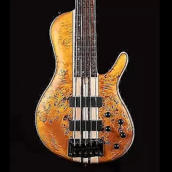 Басс гитара Cort FW-Artisan 5Stg Single CutawayPoplar Burl Top Swamp Ash Bdy