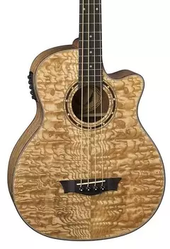 Басс гитара Dean EQABA GN Exotica Quilt Ash Acoustic-Electric Bass Gloss Natural