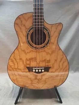Басс гитара Dean Exotica Quilt Ash A/E Bass GN - Quilt Ash