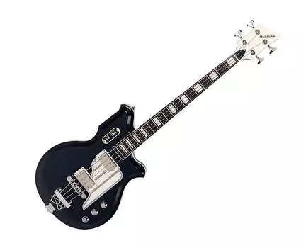 Басс гитара Eastwood Airline Map Bass Guitar - Black