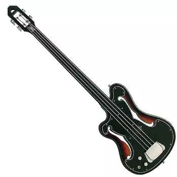 Басс гитара Eastwood MRG Series EUB-1 LH Mahogany Body Maple Neck 4-String Fretless Bass Guitar For Left Handed