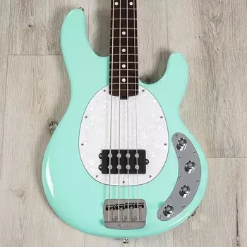 Басс гитара Ernie Ball Music Man StingRay Special 4 H Bass, Rosewood Fretboard, Laguna Green