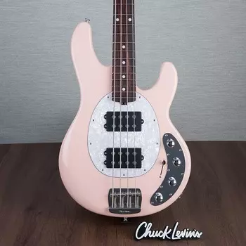 Басс гитара Ernie Ball Music Man StingRay Special 4HH 4-String Electric Bass - Pueblo Pink