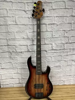 Басс гитара Ernie Ball Music Man Stingray 5 H 35th Anniversary 2022 - Spalted Sunburst