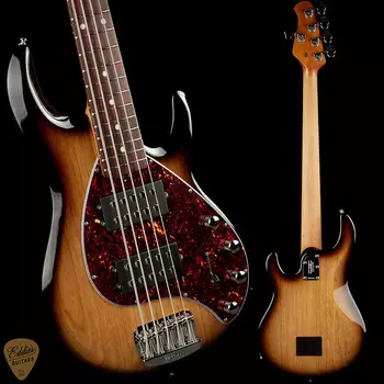 Басс гитара Ernie Ball Music Man StingRay 5 Special HH - Burnt Ends