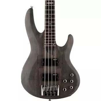 Басс гитара ESP LTD B-204SM B Series Bass Guitar, Spalted Maple Top, See Thru Black Satin