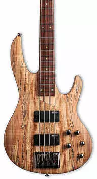 Басс гитара ESP LTD B-204SM Spalted Maple Electric Bass Guitar, Natural Satin