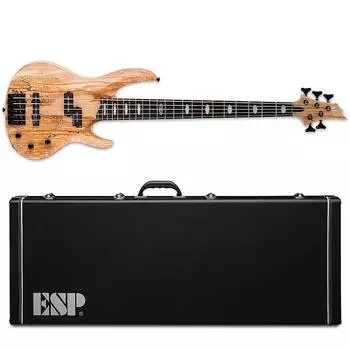 Басс гитара ESP LTD RB-1005SM Natural Satin 5-String Electric Bass Guitar + Hard Case RB-1005 SM