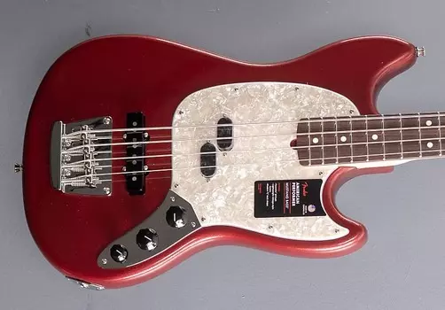 Басс гитара Fender American Performer Mustang Bass - Aubergine