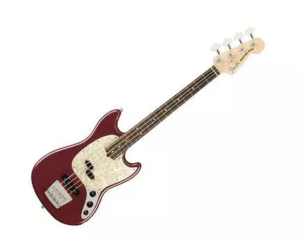 Басс гитара Fender American Performer Mustang Bass - Aubergine w/ Rosewood FB