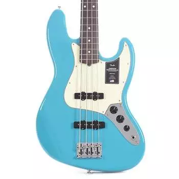Басс гитара Fender American Professional II Jazz Bass Miami Blue