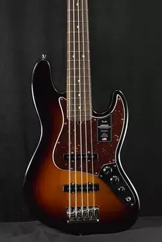 Басс гитара Fender American Professional II Jazz Bass V 3-Color Sunburst Rosewood Fingerboard