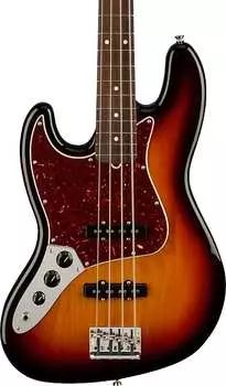 Басс гитара Fender American Professional II Jazz Bass Left-Handed. Rosewood Fingerboard, 3-Color Sunburst