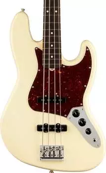 Басс гитара Fender American Professional II Jazz Bass Rosewood Fingerboard, Olympic White