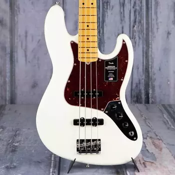 Басс гитара Fender American Professional II Jazz Bass, Olympic White