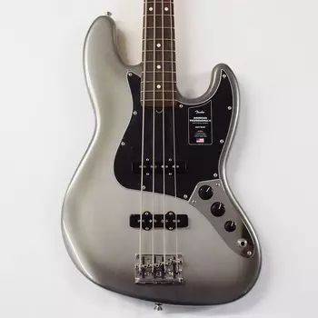 Басс гитара Fender American Professional II Jazz Bass - Mercury with Rosewood Fingerboard