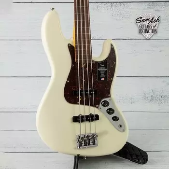 Басс гитара Fender American Professional II Jazz Bass Fretless Bass Guitar