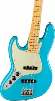 Басс гитара Fender American Professional II Jazz Bass Left-Handed Maple Fingerboard, Miami Blue