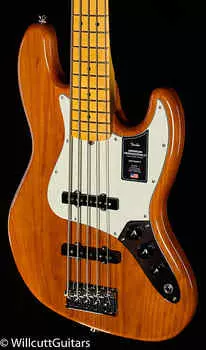 Басс гитара Fender American Professional II Jazz Bass V Roasted Pine Maple Fingerboard Bass Guitar-US210036524-8.95 lbs