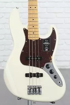 Басс гитара Fender American Professional II Jazz Bass - Olympic White with Maple Fingerboard