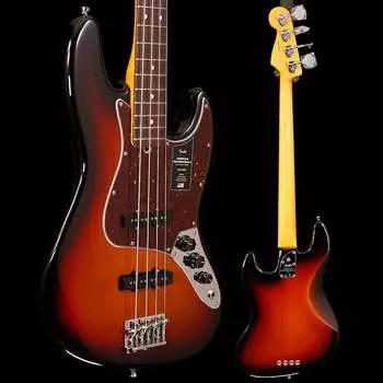 Басс гитара Fender American Professional II Jazz Bass, Rosewood Fb, 3-Color SB