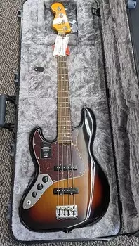 Басс гитара Fender American Professional II Left Handed Jazz Bass, 3 Tone Sunburst 8.8 lbs
