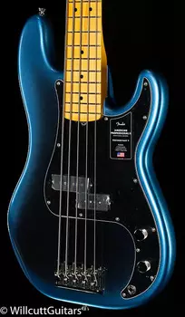 Басс гитара Fender American Professional II Precision Bass V Maple Fingerboard Dark Night