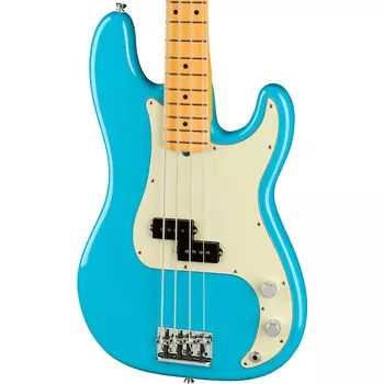 Басс гитара Fender American Professional II Precision Bass - Miami Blue, Maple Fingerboard